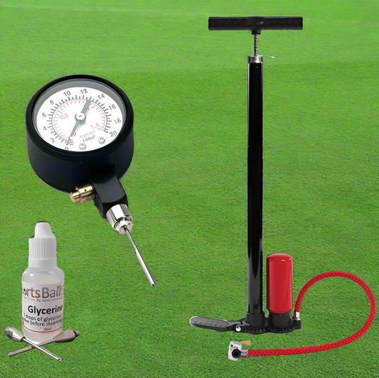 Ball Pressure Gauge and Stirrup Pump Combo